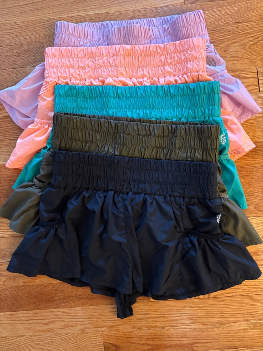 Five Pairs of Fp Movement Get Your Flirt on Shorts Size Small